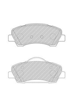 Ferodo FDB4823 Ön Fren Balatası P301 C-Elysee Eb2 1.2VTI 12V Ec5 1.6VTI 16V 308 II 2013-Mando Tipi 1610699280