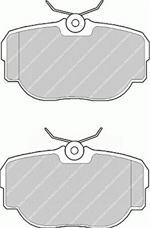 Ferodo FDB981 Fren Balatası Arka Discovery 2 98-04 Range Rover 94-01 Classic SFP100470