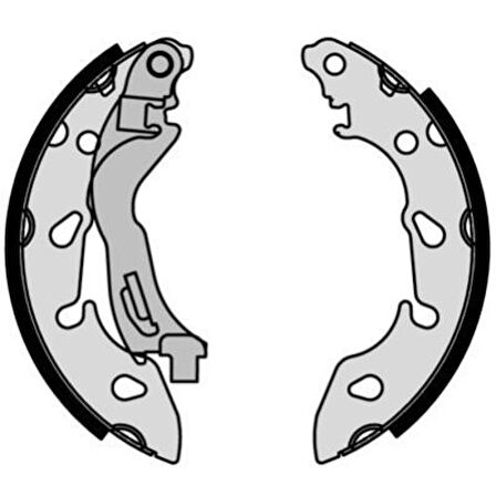 Ferodo FSB4188 Pabuçlu Fren Balatası 500-500C-Panda 169 10-500L 14-Ka Ru8 1.2 1.3 T DCI 08- 1713757