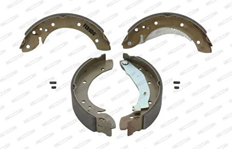 Ferodo FSB567 Arka Fren Balatası Pabuçlu Partner Berlingo 97 08 Megane Scenic 98- 4141K8