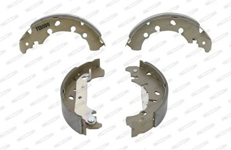 Ferodo FSB635 Arka Fren Balatası Pabuç Fiesta V 1.3 1.6 16V 1.4TDCI 11 01-Fusion 1.4 1.6 1.4 TDCI 08 02- 2S6J2200BA