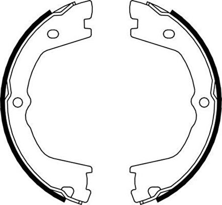 Ferodo FSB658 Arka Fren Pabuçlu Balata Daily I II III IV V VI 99-Mascott 90 110 120 190-41 42535858