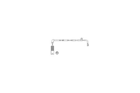 Ferodo FWI315 Balata İkaz Kablosu Arka 1270mm Land Rover Range Rover III Lm 4.4 3.0Td SOE500030