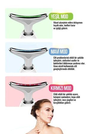 Hediyelik Yüz Ve Boyun Kırşıklık Giderici Ems Güzellik Cihazı ( Gıdık,sarkma,kırışıklık)