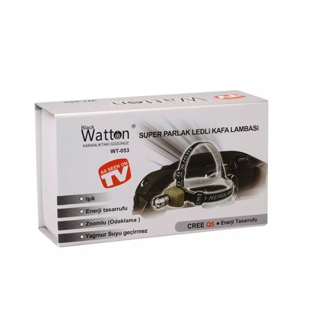 Hediyelik Süper Zoomlu Kafa Lambası  Wt-053