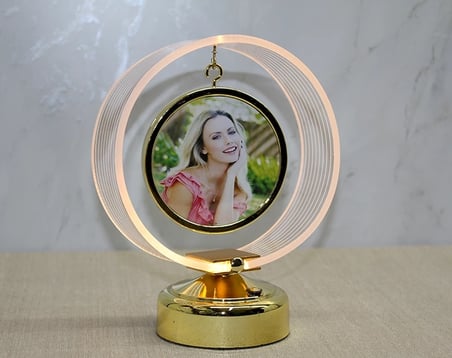 Hediyelik Kişiye Özel Fotoraf Alanli Led Çerceve Alk4451
