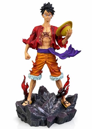 Hediyelik Anime One Piece Luffy Figürü 24 Cm Alk5258
