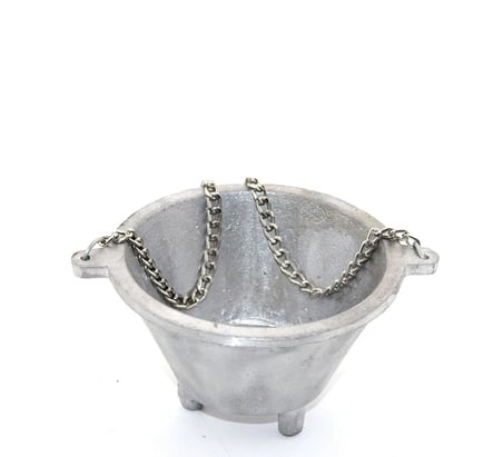 Hediyelik Metal Askılı Tütsü Brülörü Küçük Ksk2177