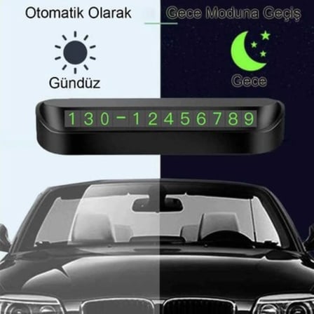 Hediyelik Araç Torpido Üstü Aç Kapa Numaratör