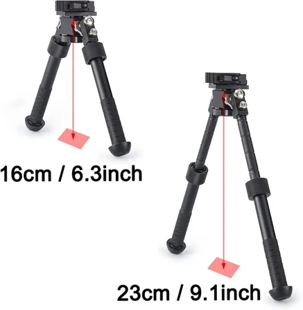 Hediyelik Super X Tac Picatinny Rail 22 Mm Hareketli Bipod