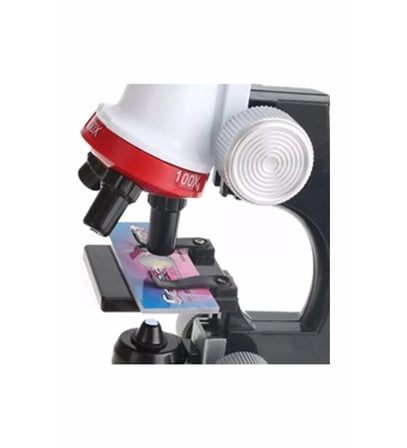 Hediyelik Eğitici Mikroskop Kiti Zoom Led Işıklı 100x 400x 1200x St1200x
