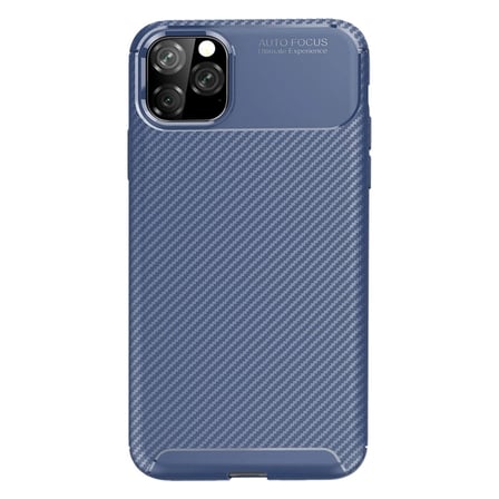 hediyelik apple i̇phone 11 pro kılıf auto focus karbon kapak - lacivert