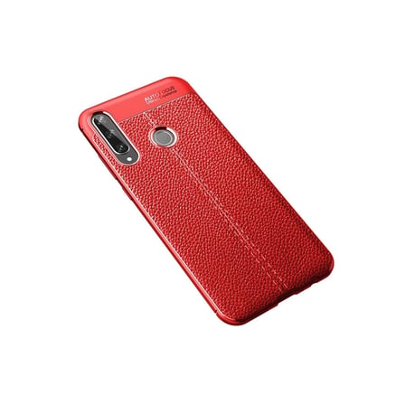 Hediyelik Huawei Y6p Kılıf Auto Focus Kapak - Kırmızı