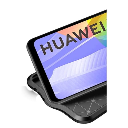 Hediyelik Huawei Y6p Kılıf Auto Focus Kapak - Kırmızı