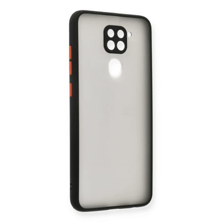 Hediyelik Xiaomi Redmi Note 9 Kılıf Montreal Silikon Kapak - Siyah