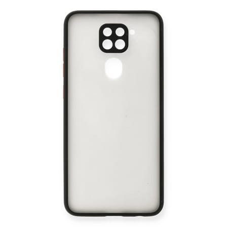 Hediyelik Xiaomi Redmi Note 9 Kılıf Montreal Silikon Kapak - Siyah