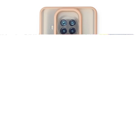 Hediyelik Xiaomi Mi 10t Lite Kılıf Palm Buzlu Kamera Sürgülü Silikon - Pembe