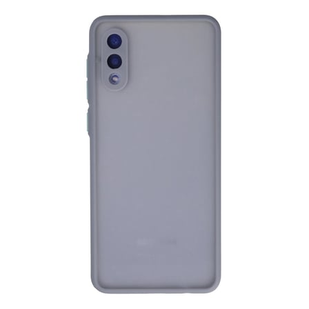 Hediyelik Samsung Galaxy A02 Kılıf Montreal Silikon Kapak - Gri