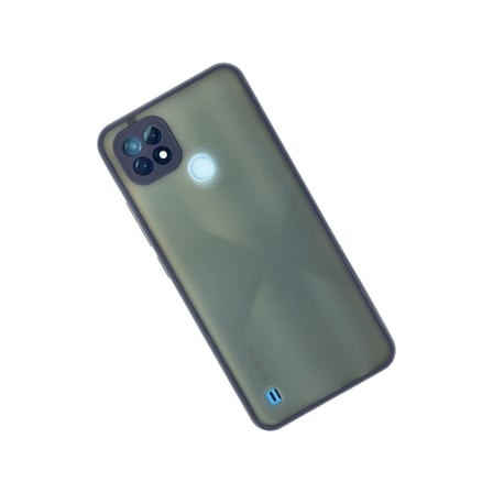 Hediyelik Realme C21 Kılıf Montreal Silikon Kapak - Lacivert