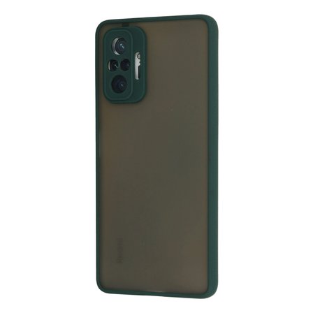 Hediyelik Xiaomi Redmi Note 10 Pro Kılıf Montreal Silikon Kapak - Yeşil