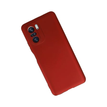 Hediyelik Xiaomi Poco F3 Kılıf First Silikon - Kırmızı