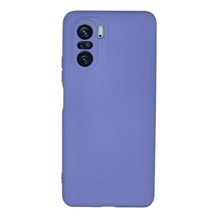 Hediyelik Xiaomi Poco F3 Kılıf Nano İçi Kadife Silikon - Lila