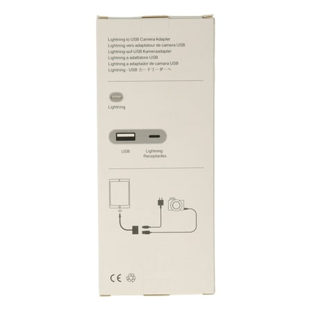Hediyelik Apr22 Iphone Otg 2in1 - Beyaz