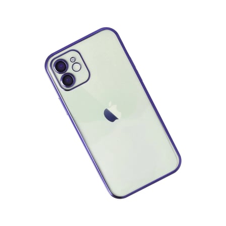 Hediyelik Apple İphone 11 Kılıf Razer Lensli Silikon - Mor