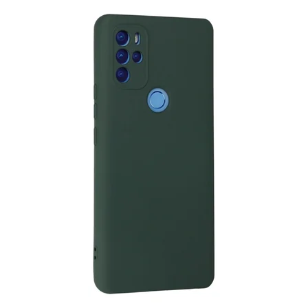 Hediyelik General Mobile Gm 21 Pro Kılıf Nano İçi Kadife Silikon - Koyu Yeşil