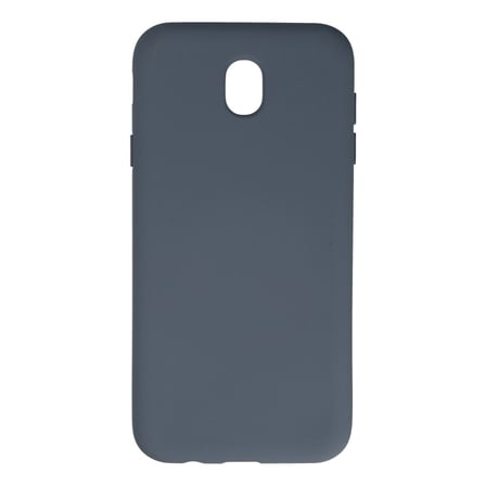 Hediyelik Samsung Galaxy J7 Pro / J730 Kılıf Nano İçi Kadife Silikon - Gri