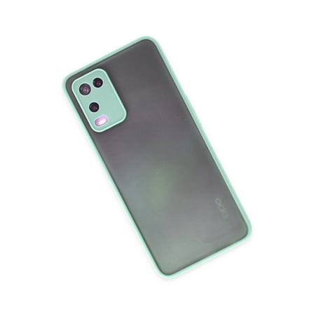 Hediyelik Oppo A54 4g Kılıf Montreal Silikon Kapak - Turkuaz