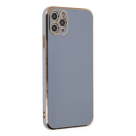 Hediyelik Apple İphone 11 Pro Max Kılıf Volet Silikon - Mavi
