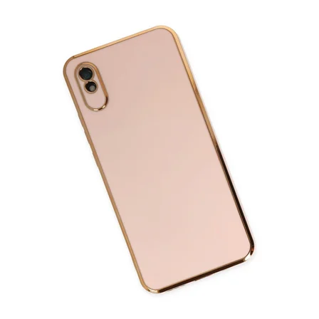 Hediyelik Xiaomi Redmi 9a Kılıf Volet Silikon - Pembe