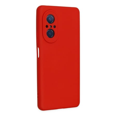 Hediyelik Huawei Nova 9 Se Kılıf Nano İçi Kadife Silikon - Kırmızı