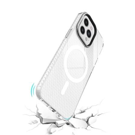 Hediyelik Apple İphone 12 Pro Max Kılıf Beta Magneticsafe Silikon - Şeffaf