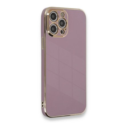 Hediyelik Apple İphone 12 Pro Kılıf Volet Silikon - Mor