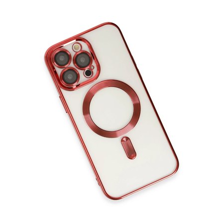 Hediyelik Apple İphone 14 Pro Kılıf Kross Magneticsafe Kapak - Kırmızı