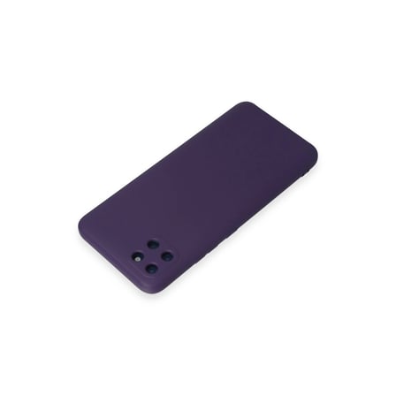 Hediyelik Realme C11 Kılıf Nano İçi Kadife Silikon - Mor