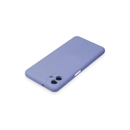 Hediyelik Samsung Galaxy A04 Kılıf Nano İçi Kadife Silikon - Lila