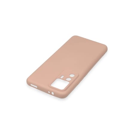 Hediyelik Xiaomi Mi 12t Pro Kılıf Nano İçi Kadife Silikon - Pudra