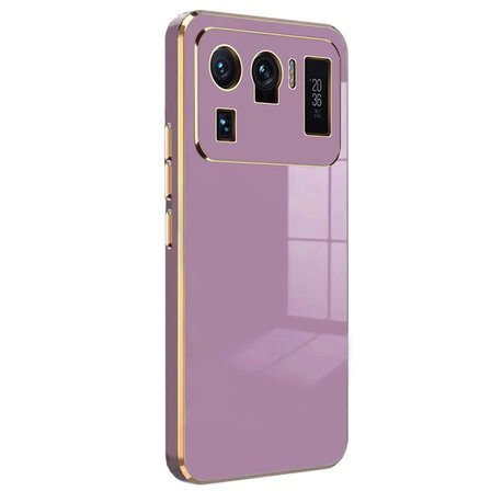 Hediyelik Xiaomi Mi 11 Ultra Kılıf Volet Silikon - Mor