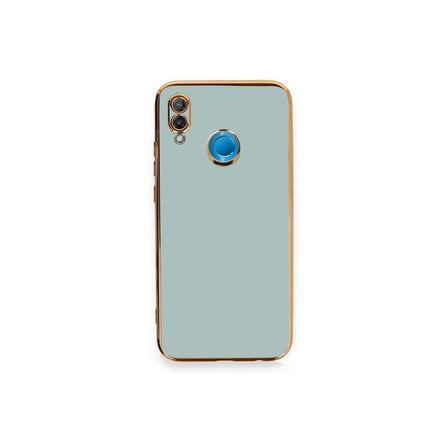 Hediyelik Huawei P20 Lite Kılıf Volet Silikon - Açık Yeşil