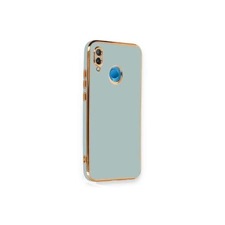 Hediyelik Huawei P20 Lite Kılıf Volet Silikon - Açık Yeşil