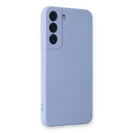 Hediyelik Samsung Galaxy S23 Plus Kılıf Nano İçi Kadife Silikon - Lila