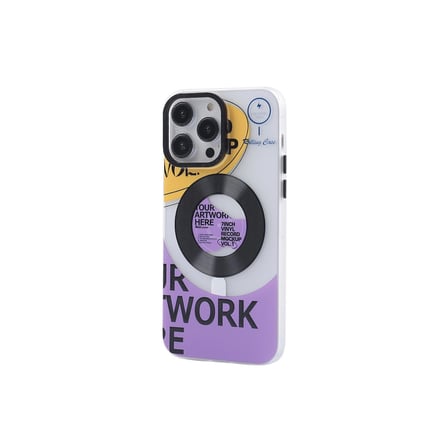 Hediyelik Apple İphone 12 Pro Max Kılıf Apollo Magneticsafe Desenli Kapak - Apollo Şeffaf - 6