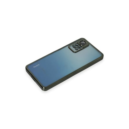Hediyelik Xiaomi Redmi Note 11 Pro Kılıf Razer Lensli Silikon - Yeşil