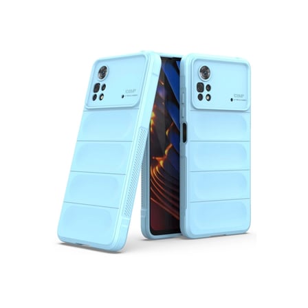 Hediyelik Xiaomi Poco X4 Pro 5g Kılıf Optimum Silikon - Sky Blue