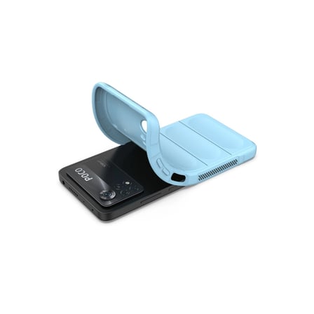 Hediyelik Xiaomi Poco X4 Pro 5g Kılıf Optimum Silikon - Sky Blue