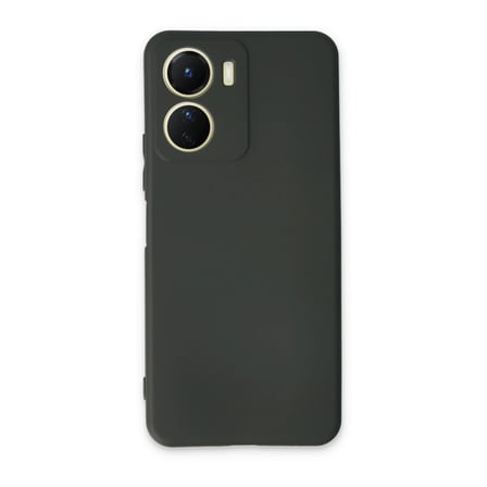 Hediyelik Vivo Y16 Kılıf First Silikon - Koyu Yeşil