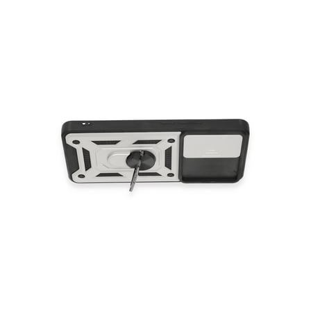 Hediyelik Xiaomi Mi 12t Pro Kılıf Pars Lens Yüzüklü Silikon - Gümüş